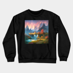 Dreamcore Nature Scene Crewneck Sweatshirt